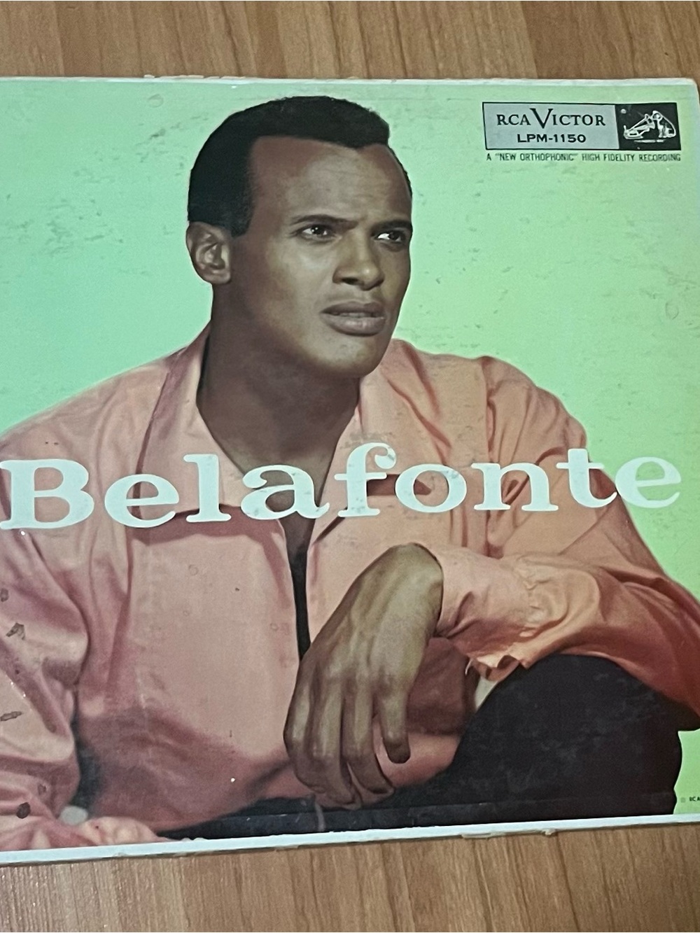 Harry Belafonte: Belafonte Vinyl Record LP RCA Victor Album Vintage 50s